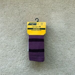Carhartt Men's Purple and Black Crew Socks